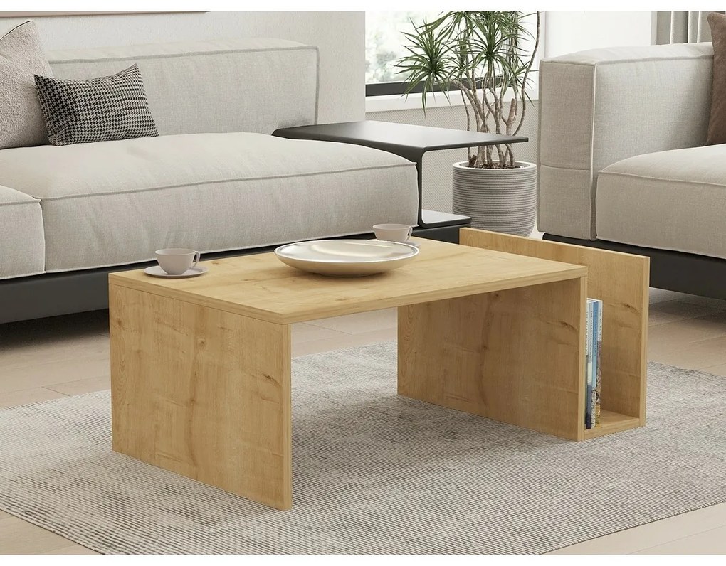Măsuță de conferință Memo Sapphire Oak