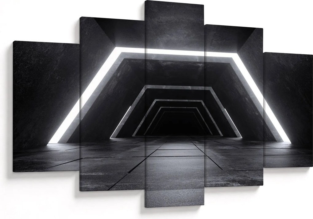 Tablou - Tunel futurist (150x105 cm)