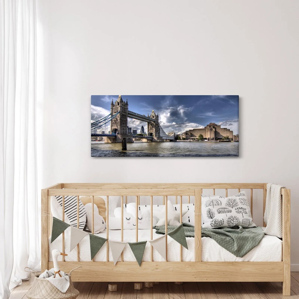Tablou - Tower Bridge din Londra (120x50 cm)