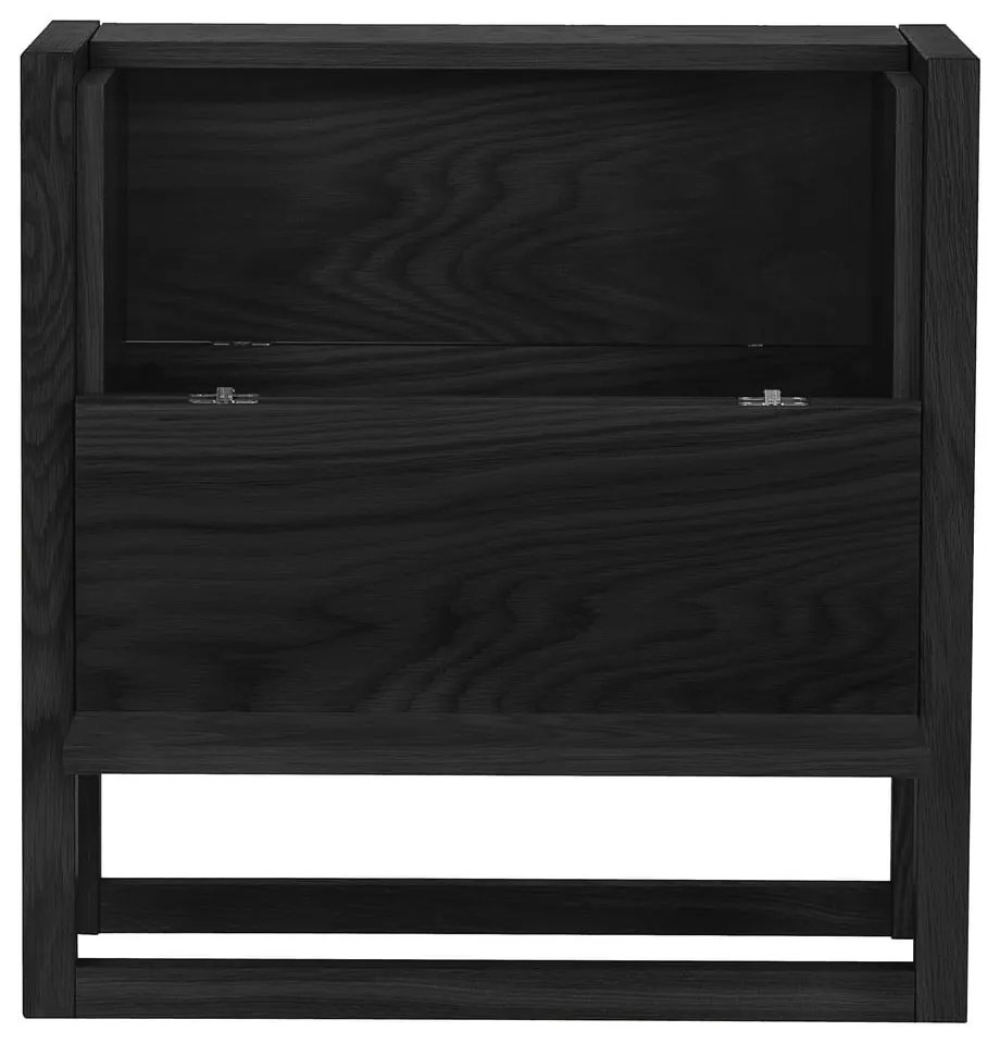 Dulap pentru vinuri din stejar negru 59x60 cm NewEst - Woodman