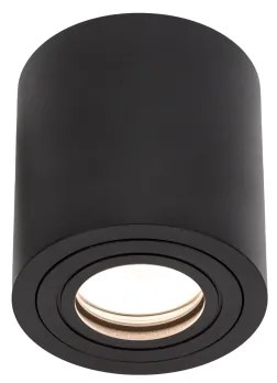 Spot de baie CHLOE 1xGU10/6W/230V IP65 rotund negru
