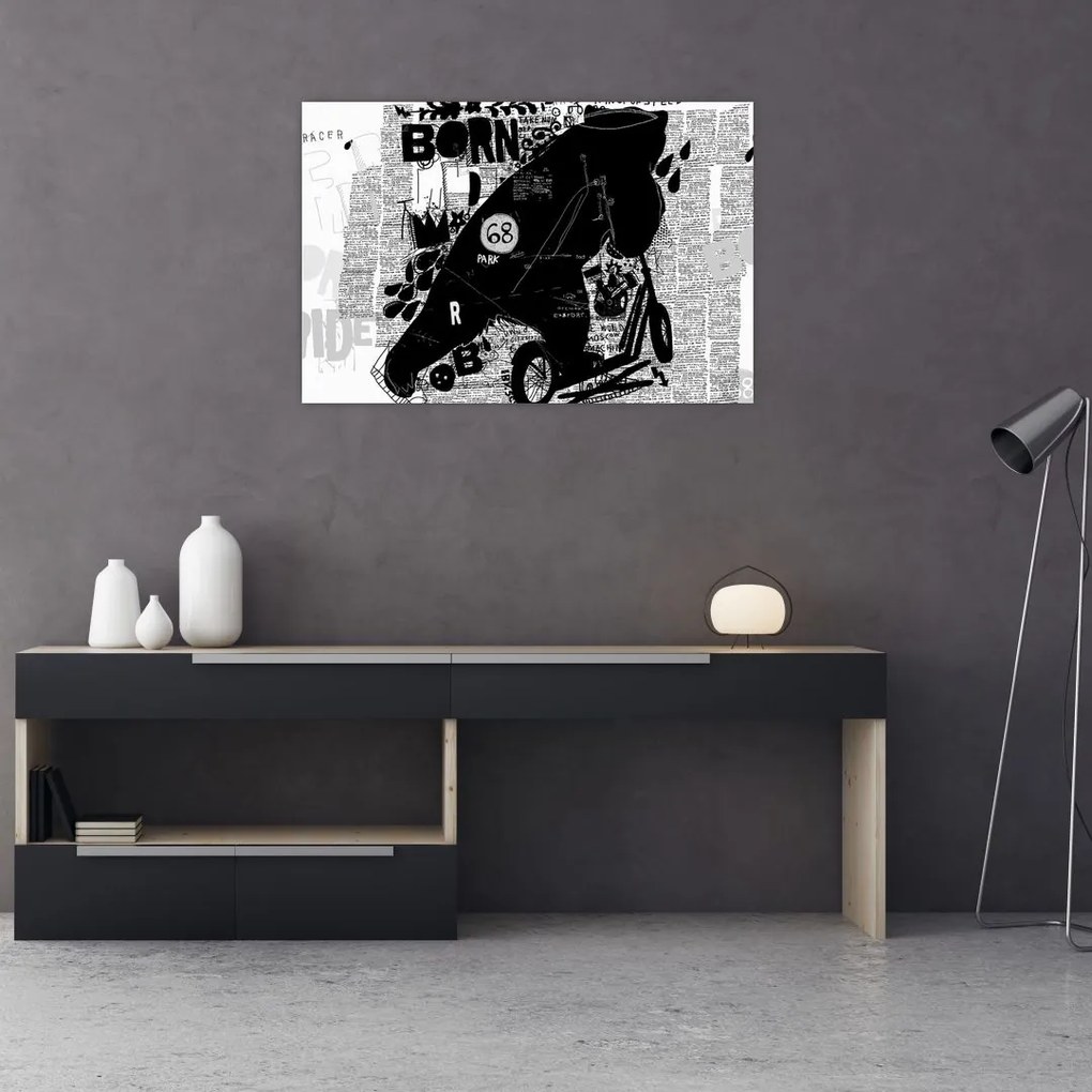 Tablou - Născut să călătorească (90x60 cm)