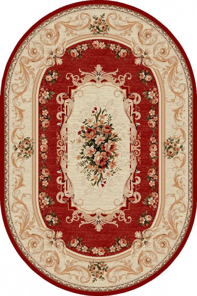Covor Clasic Lotos 535 Oval
