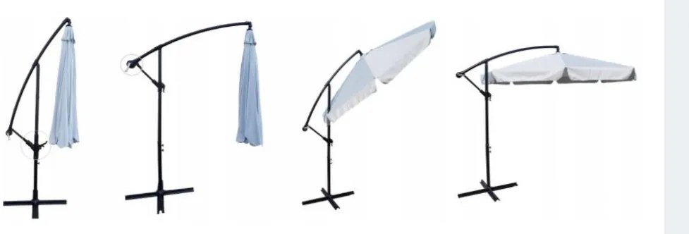Umbrelă verde deschis pliabilă de grădină 350cm