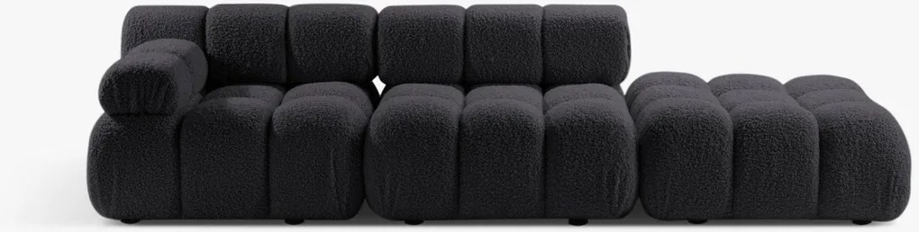 Canapea deschisa 3 locuri Bellis boucle L282 cm