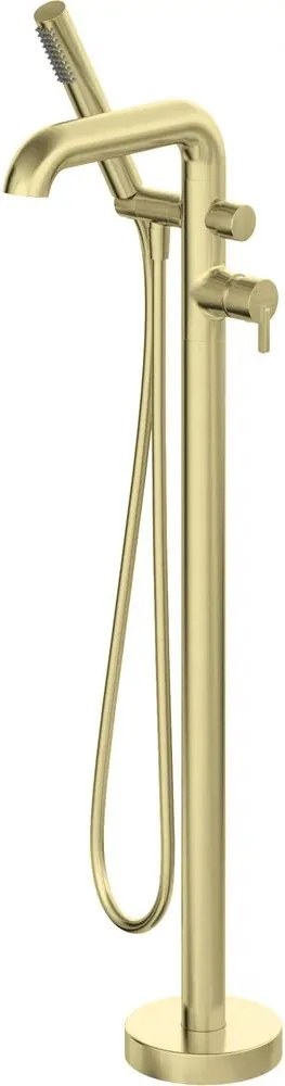 Baterie cada freestanding Deante Silia auriu periat