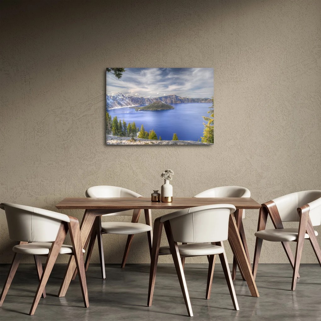 Tablou lacul montan (70x50 cm)