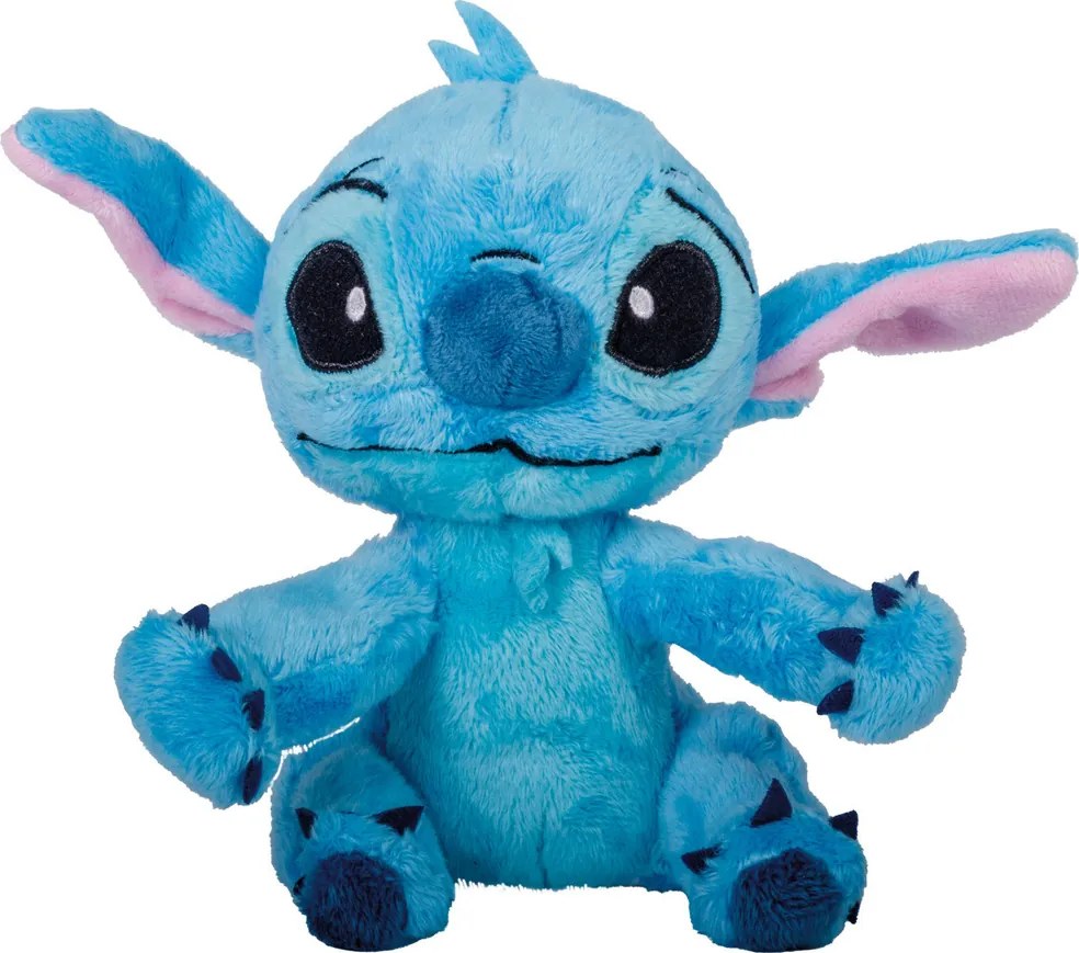 Jucărie de pluș Rappa Stitch șezând dimensiune. M, albastru