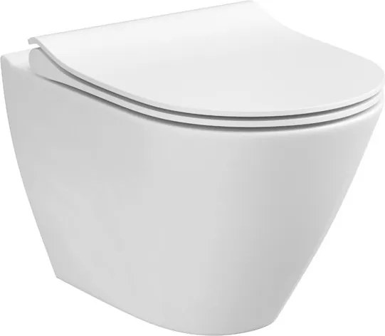 Set vas WC suspendat + capac WC CITY OVAL + plăcuță de acționare SIGMA + modul incastrat + garnitură