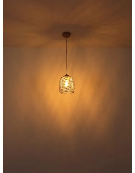 Globo 15965H - Pendul pe cablu DICHTI, 1xE27/40W/230V, Ø18 cm