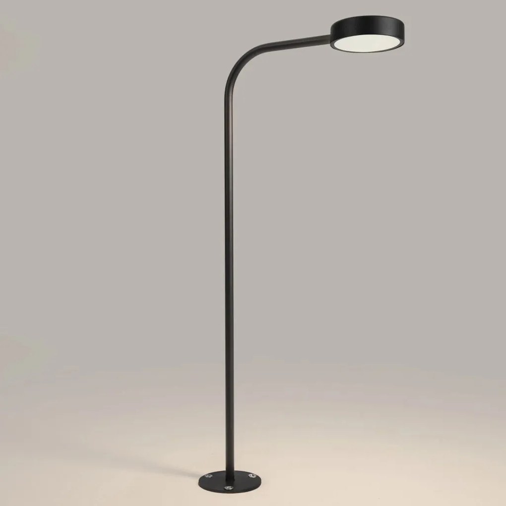 Stalp iluminat exterior decorativ IP65 MITIC 60cm negru 24V