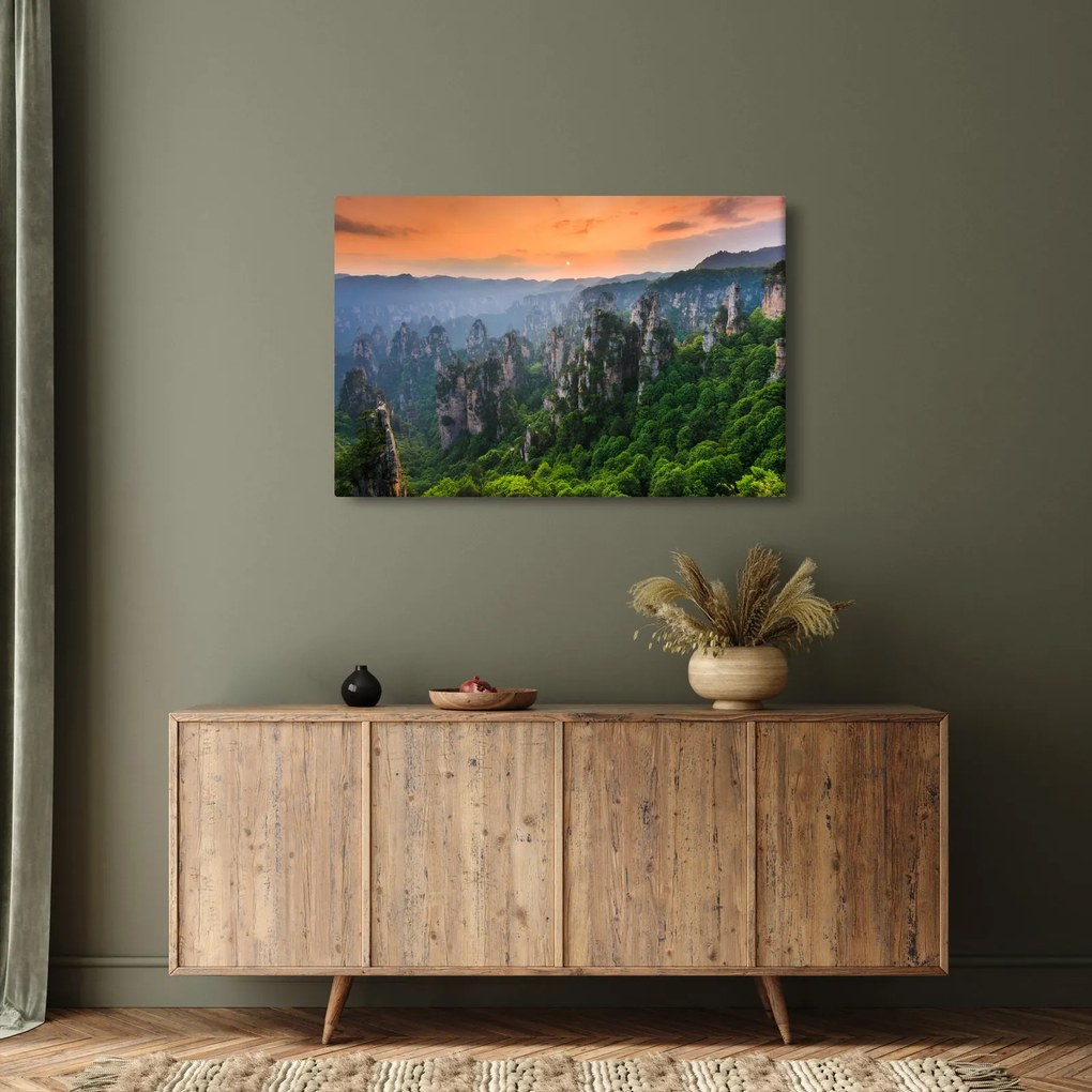 Tablou - Parcul forestier național Zhangjiajie (90x60 cm)