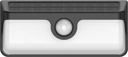 Lampă solară de perete LED cu senzor LINK LED/5W/3,7V IP65 negru