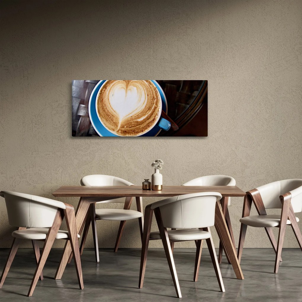Tablou - Latte art (120x50 cm)