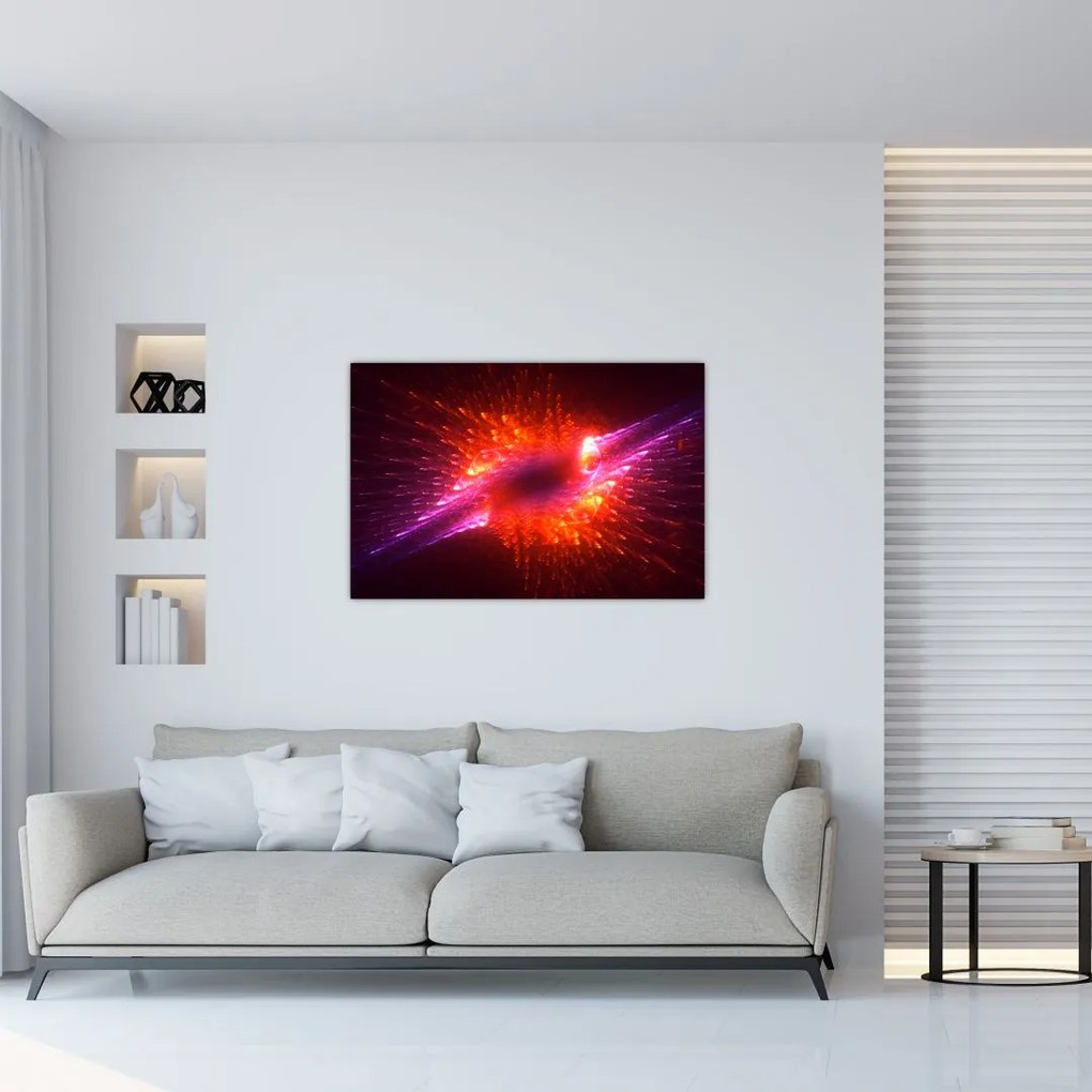 Tabloul modern abstract cu spini (90x60 cm)