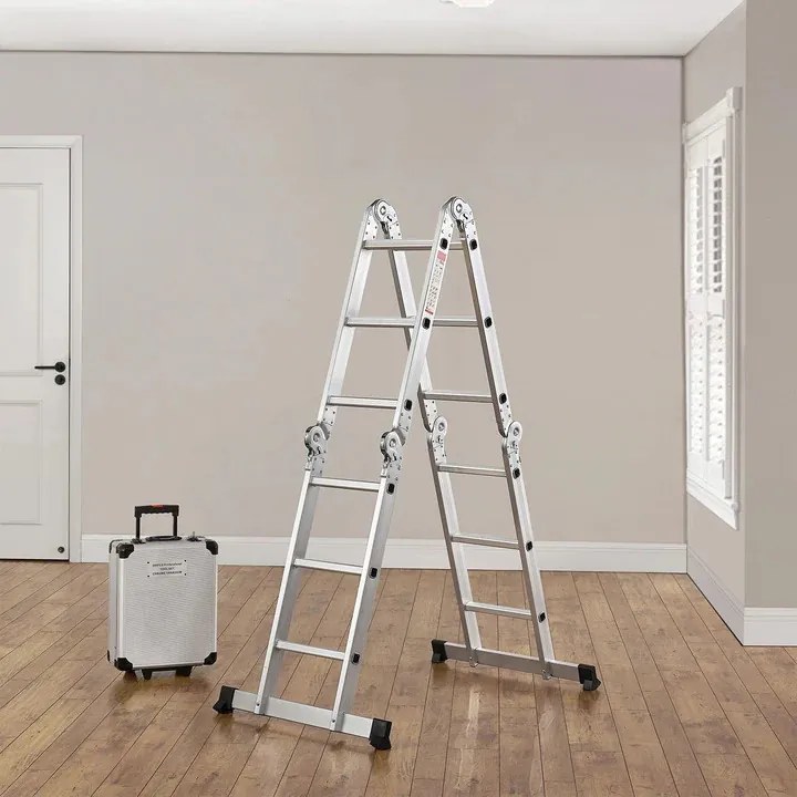 Juskys Scara multifuncțională din aluminiu 360 cm