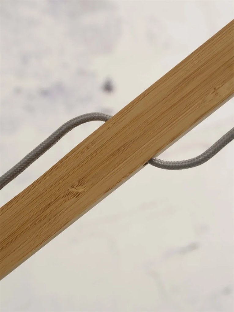 Lampadar eco din bambus Java XL nat/50x22, bl/nat