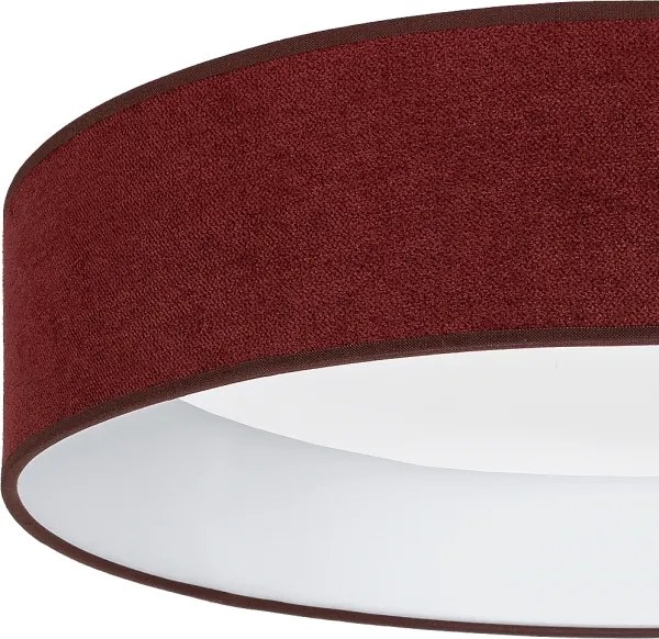 Brilagi - Lampă LED reglabilă VELVET SM. VARI 36W/230V 3000-6500K Ø 55 cm vișinie + telecomandă