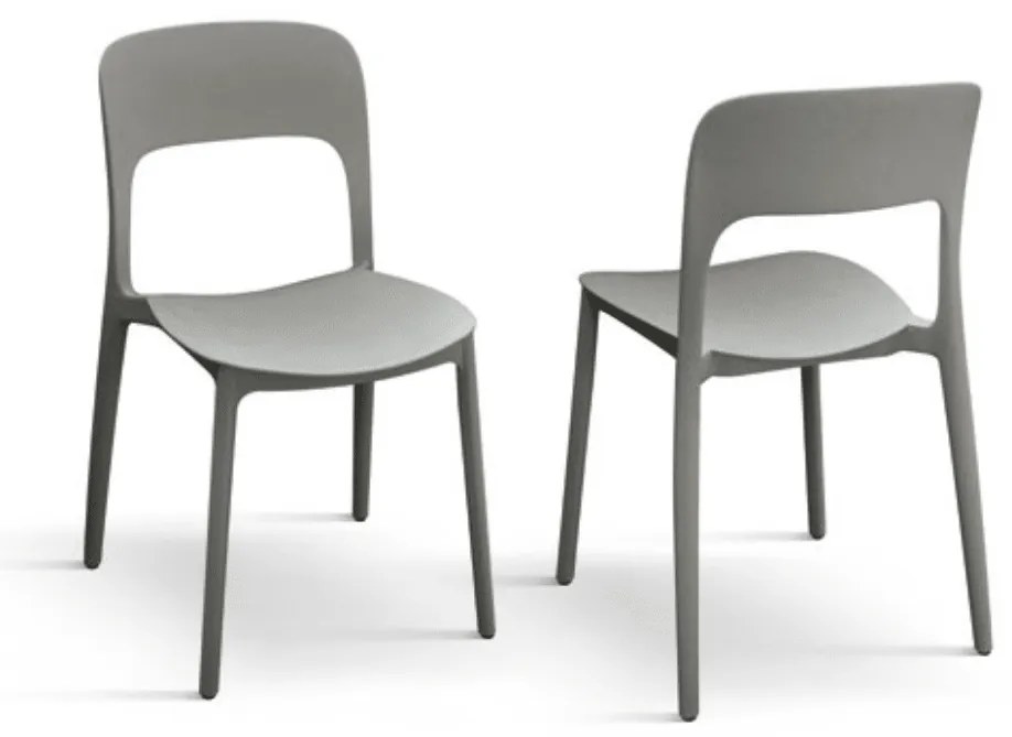 SCAUN ROSINNA -POLIPROPILENA- HORECA - ROZ
