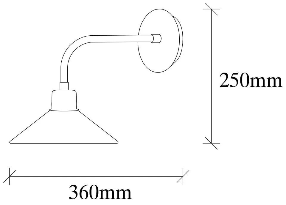 Aplică de perete în culoarea bronz ø 24 cm Sivani – Opviq lights