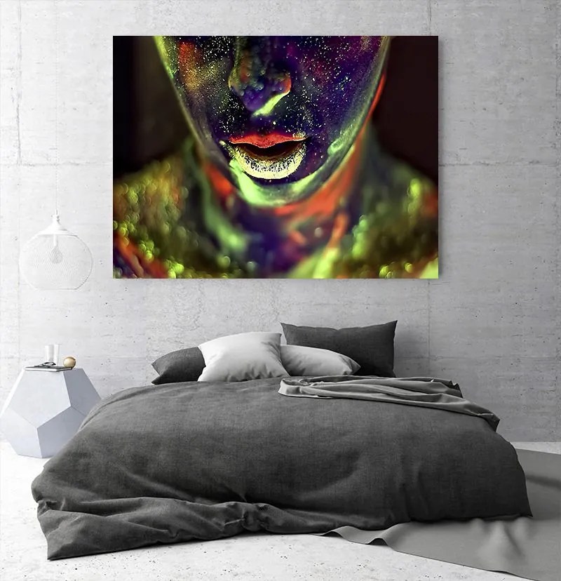 Tablou canvas Fluorescent Man 120x80 cm