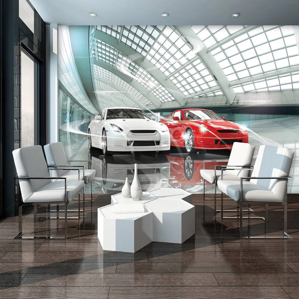 Fototapet - Autosalon luxos (254x184 cm)