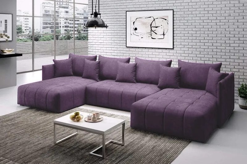 Colțar extensibil dumonde cu ladă de depozitare si sezut confortabil d