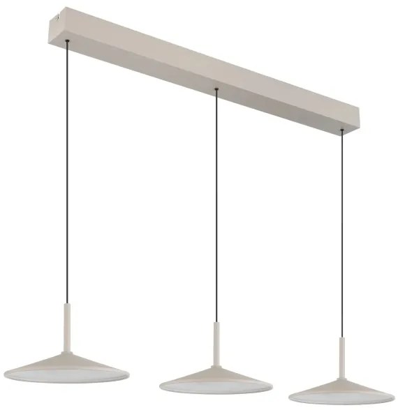Globo 15635SA-3H - LAMPONE LED lustră suspendată pe cablu, 24W, 230V, 4000K, bej
