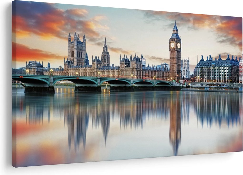 Tablou - Houses of Parliament din Londra (90x60 cm)