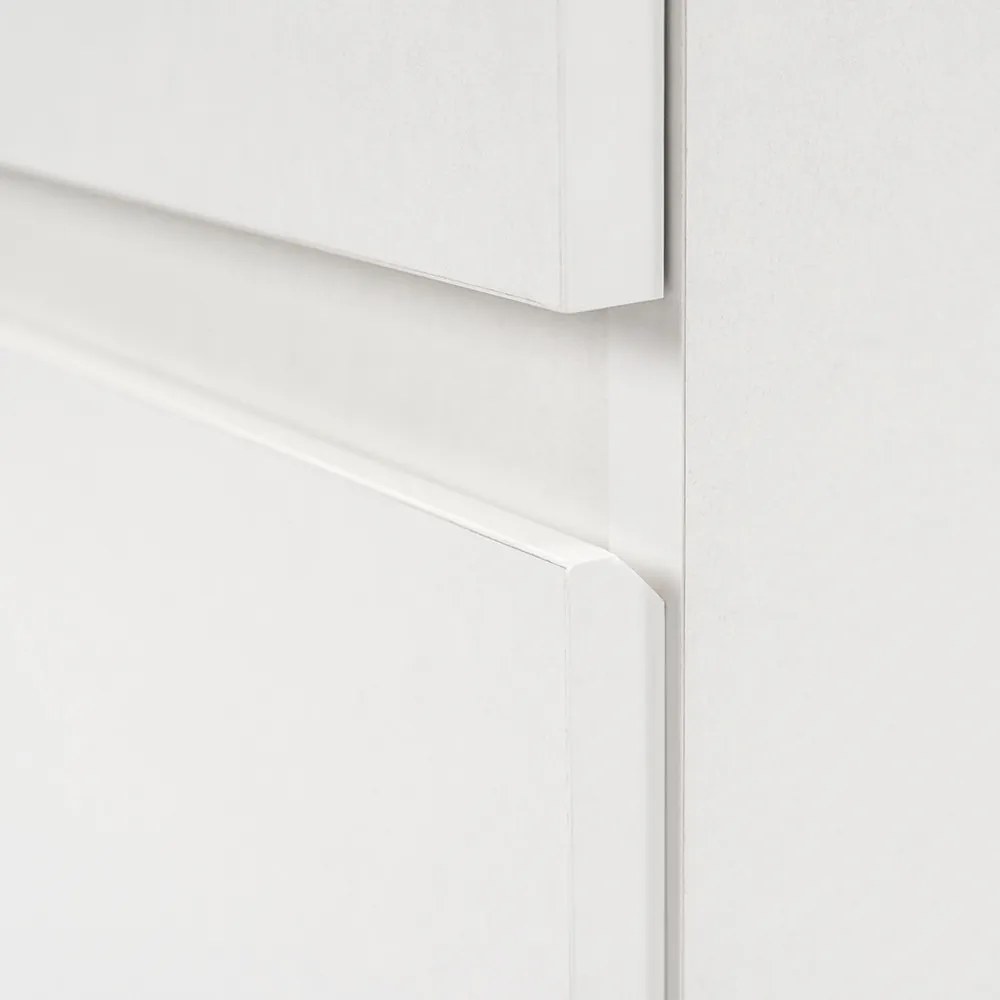 Dulap inferior Vario Forte 100 cu lavoar alb-alb