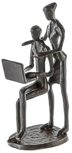 Figurina BUSINESS, metal, 17x9X6 cm