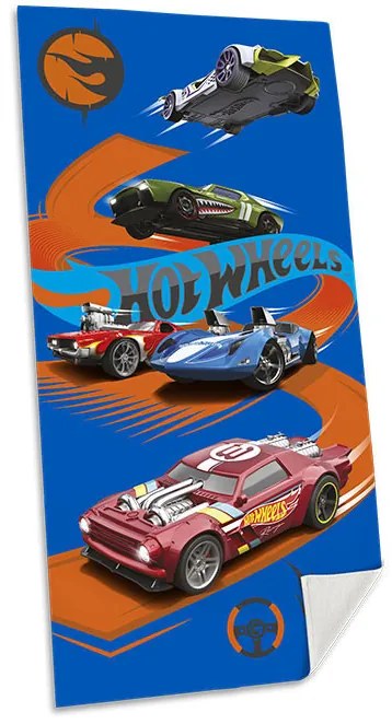 Hot Wheels Paw-fect prosop de baie, prosop de plajă 70x140cm