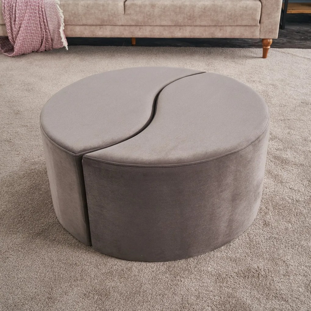 Taburet Alis Pouf Mink