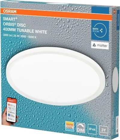 Osram - Plafonieră LED reglabilă pentru baie SMART+ DISC LED/24W/230V IP44 Wi-Fi