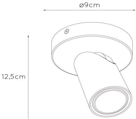 Spot LED dimabil XYRUS 1xGU10/5W/230V CRI 95 Lucide 23954/06/31