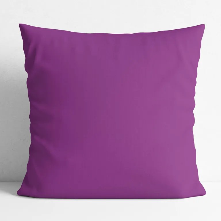 Goldea față de pernă din bumbac - violet 40 x 40 cm