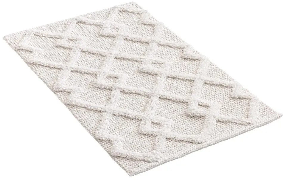 Covoraș de baie crem 50x80 cm Otis – douceur d'intérieur