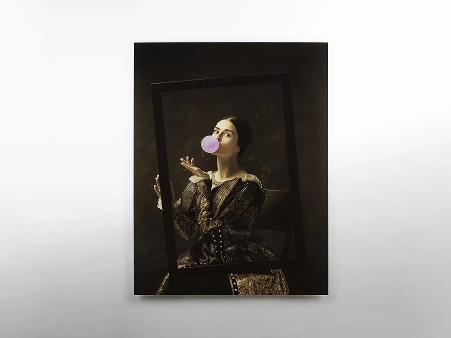 Tablou de perete decorativ Bubble Gum, 100x130cm