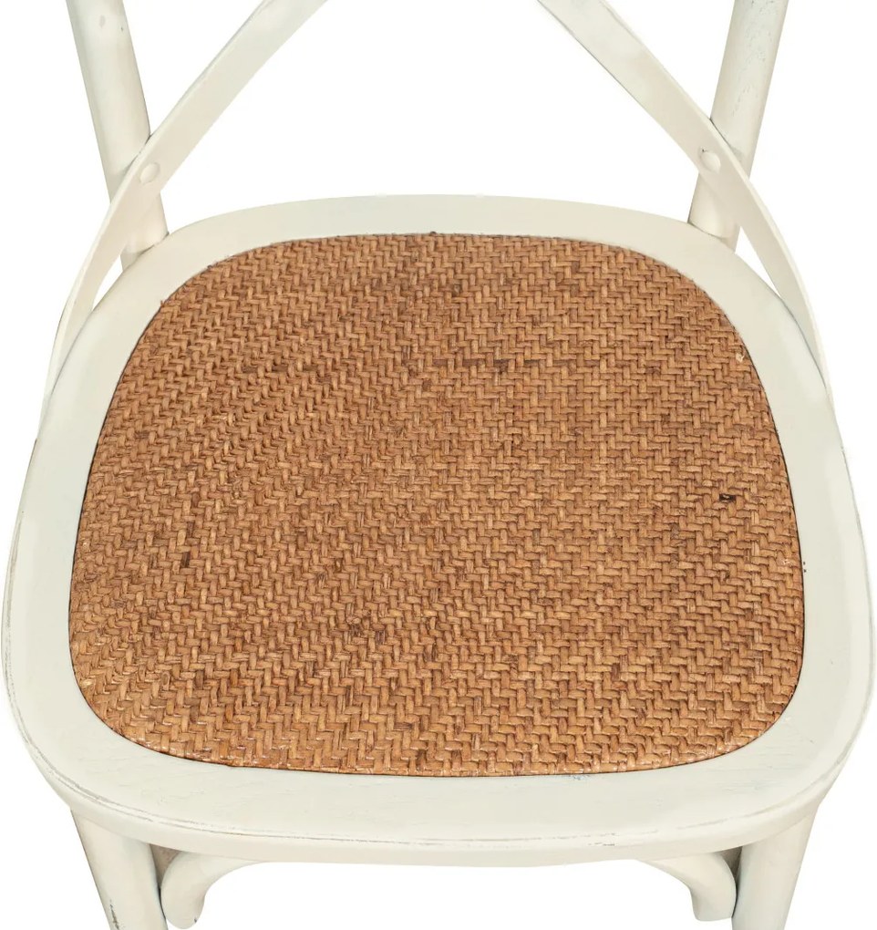 Scaun Thonet din lemn masiv si sezut din ratan