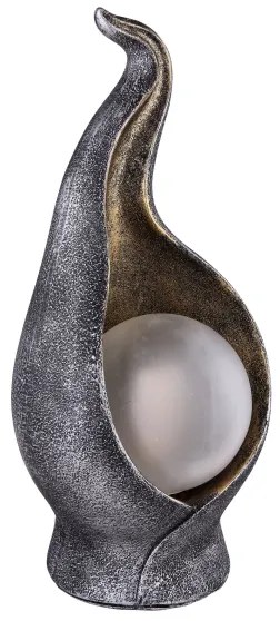 Corp de iluminat LED solar Globo 33439 SOLAR LED/2,16W/3V 3000K IP44 argintiu