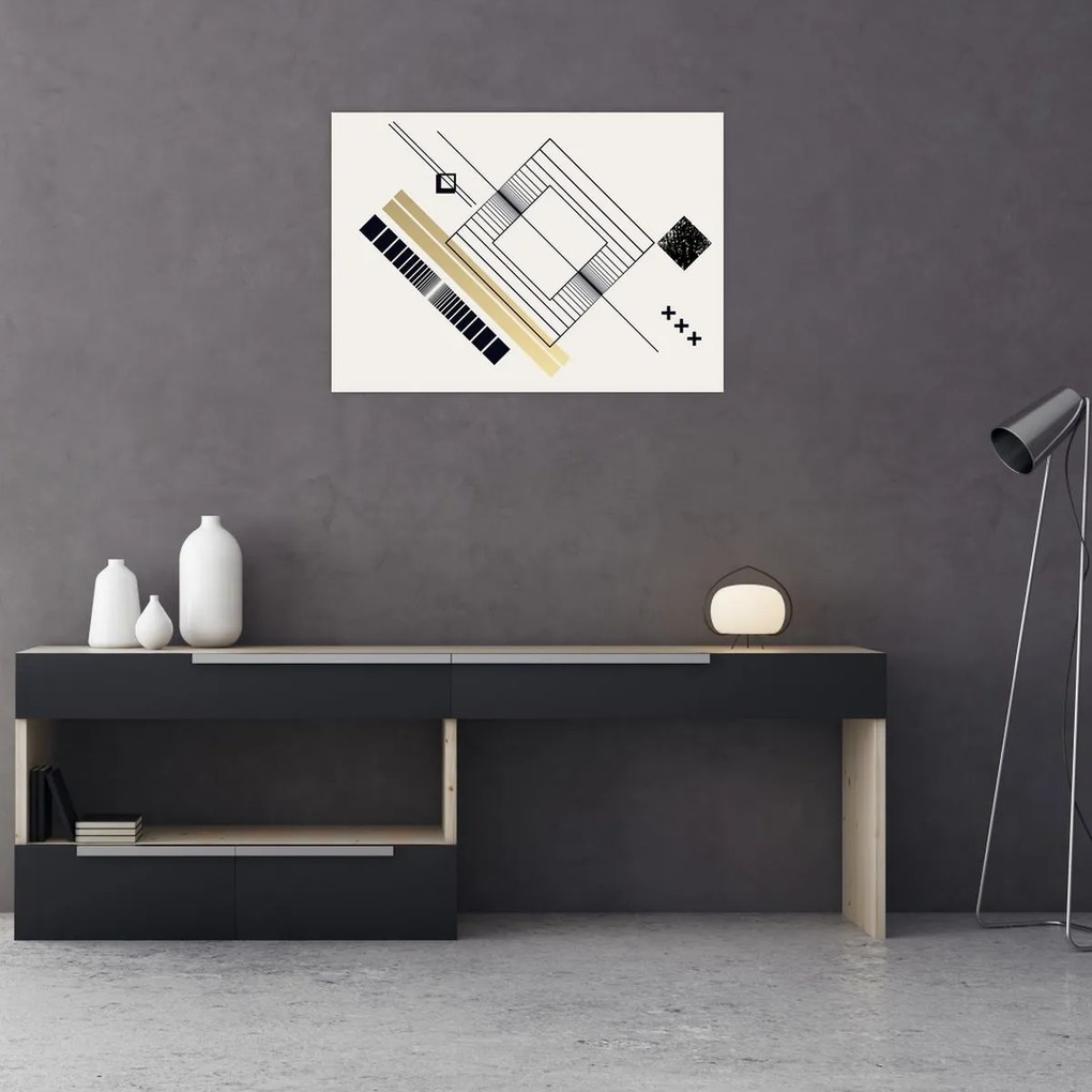 Tablou - Forme geometrice N⁰6 (70x50 cm)