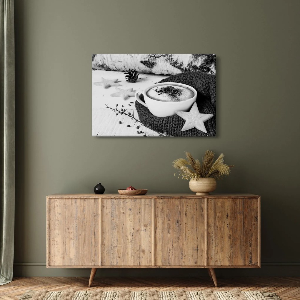 Tablou - Cappuccino de iarnă (90x60 cm)