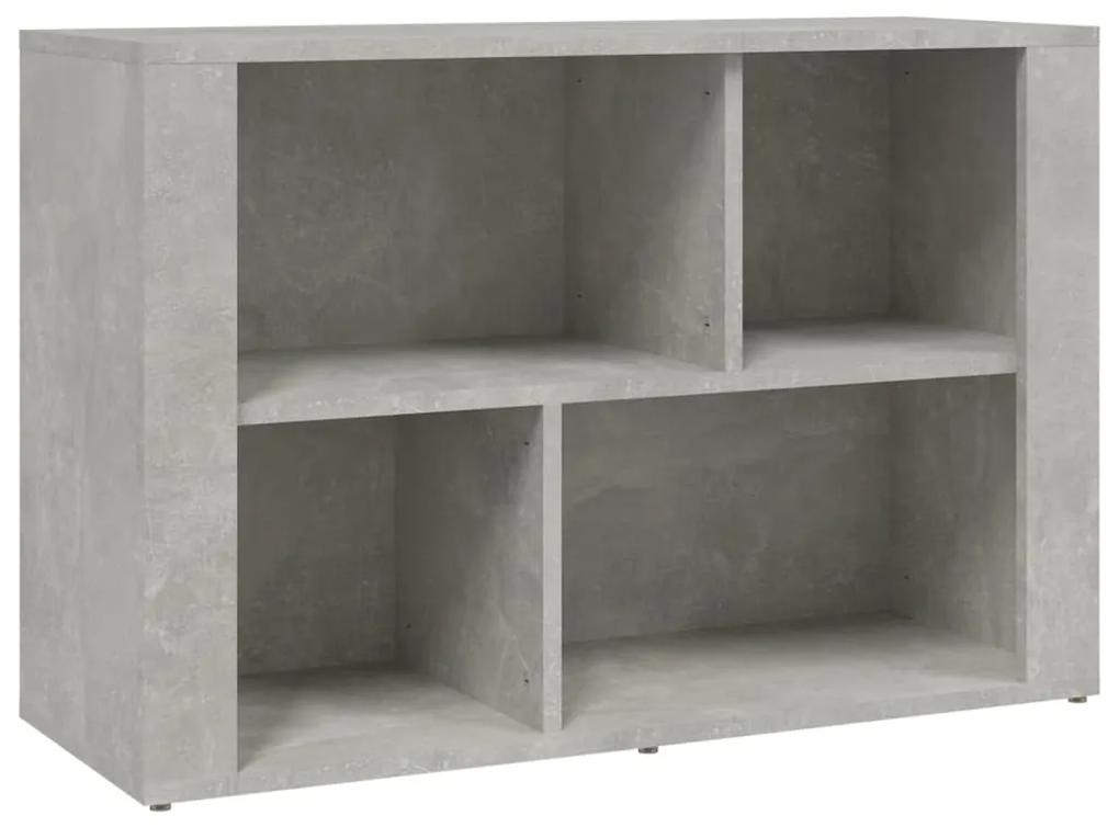 819480 vidaXL Servantă, gri beton, 80x30x54 cm, lemn prelucrat