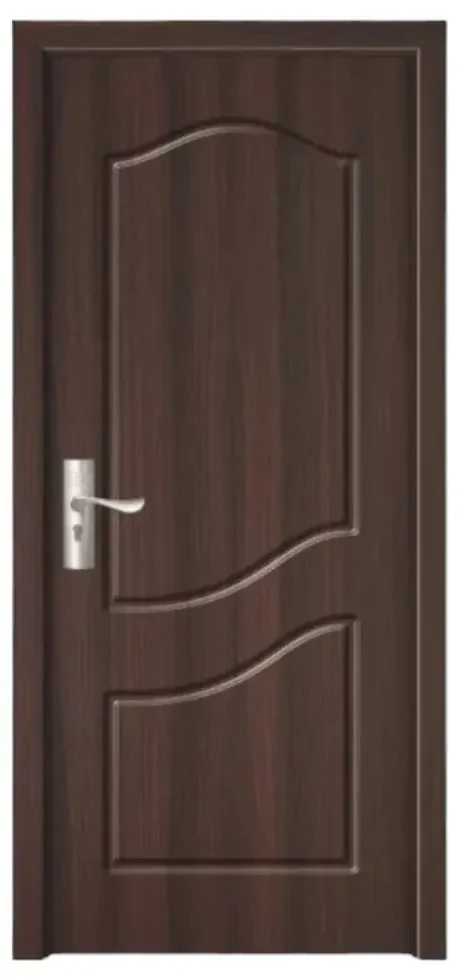 Usa Interior din MDF Novo Doors ND80, Cadru din Lemn Masiv, KIT COMPLET, Toc , Manere si balamale incluse (Culoare: Wenge, Dimensiune: 60 cm, Maner: