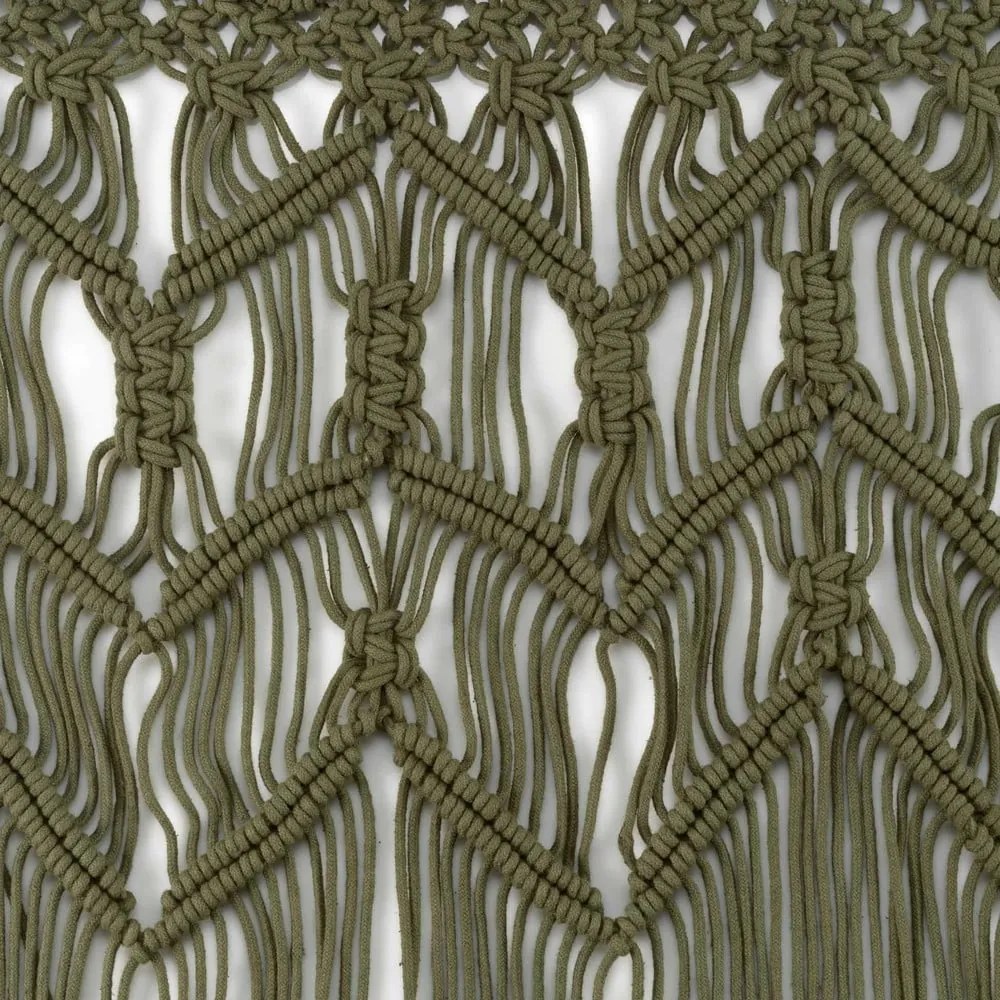 Draperie kaki 90x200 cm cu prindere la ușă Macarena – douceur d'intérieur