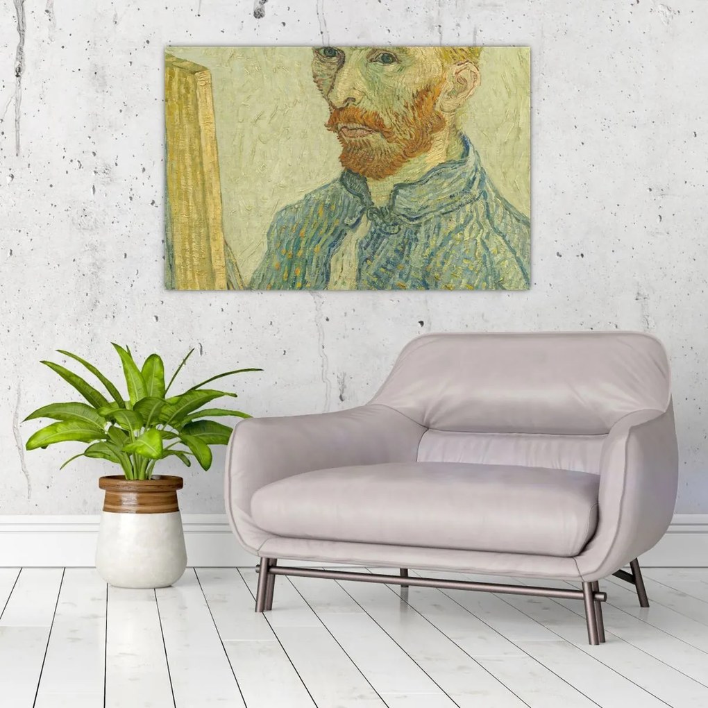 Tablou - Portrait of Vincent van Gogh, reproducere (90x60 cm)