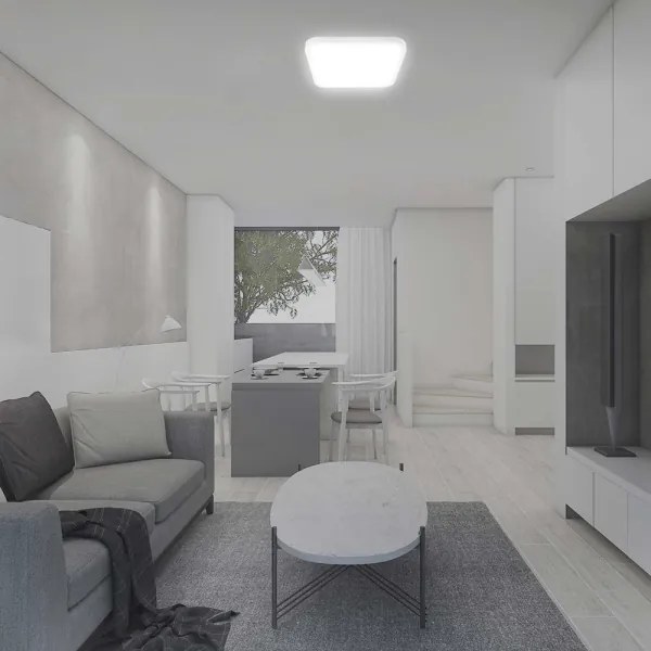 Plafonieră LED pentru baie LED/48W/230V 4000K IP44 alb