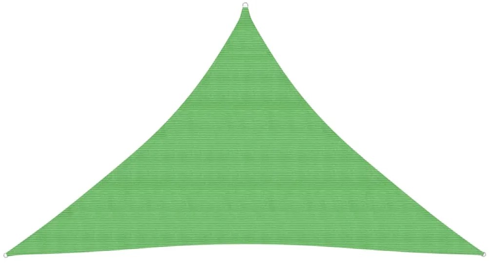 Panza parasolar, verde deschis, 2,5x2,5x3,5 m, HDPE, 160 g m   Lysegronn, 2.5 x 2.5 x 3.5 m
