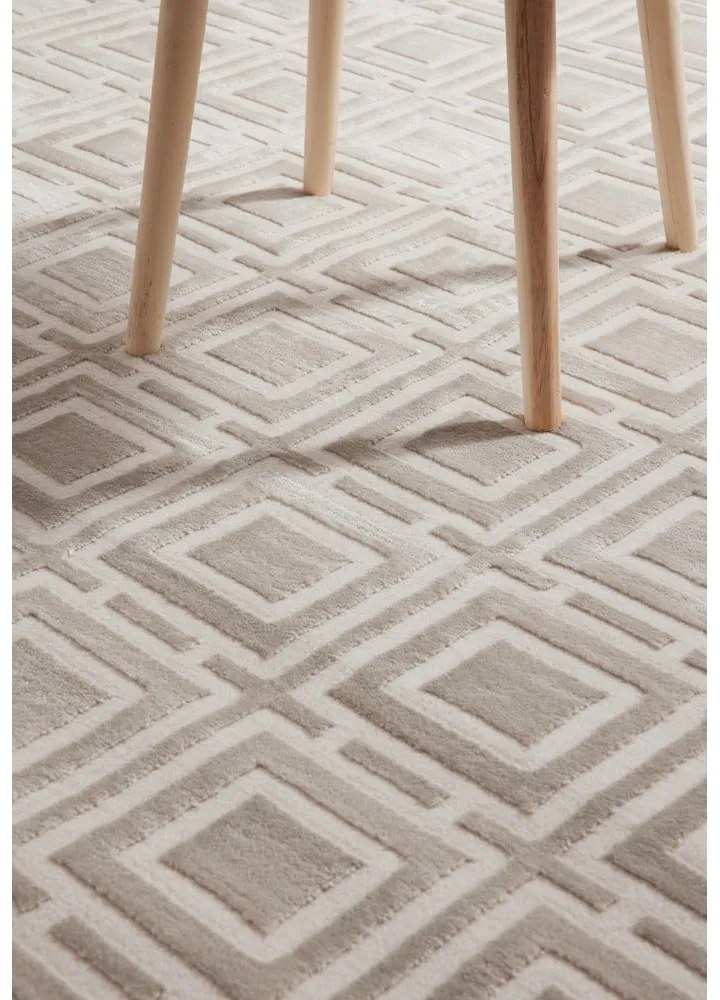 Covor crem 200x280 cm Perles Howlite – Elle Decoration