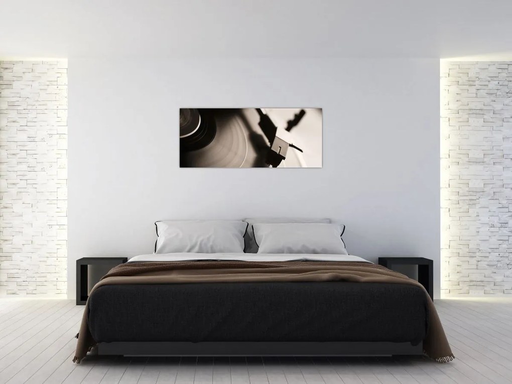 Tablou - Înregistrare gramofonică (120x50 cm)